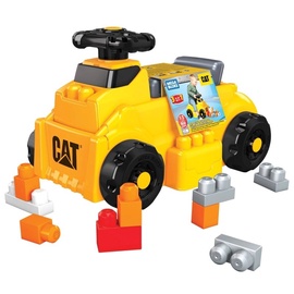 Детская машинка Mega Bloks CAT Build N Play, желтый