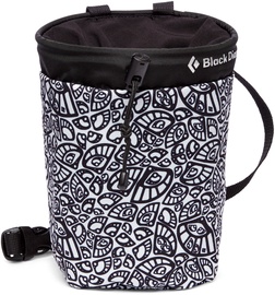 Magnezijos maišelis Black Diamond Gym Chalk Bag, balta/juoda, M/L