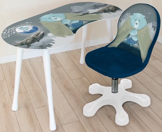 Lastetoa komplekt Kalune Design Polar 374PCN1217, sinine/valge