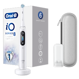 Elektriskā zobu birste Braun Oral-B iO Series 8, balta