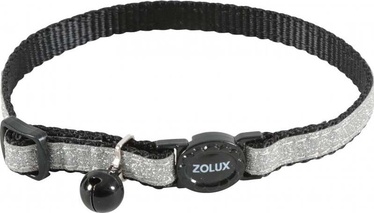 Ошейник Zolux Shiny 520022NOI, 17 - 30 см x 10 мм, черный