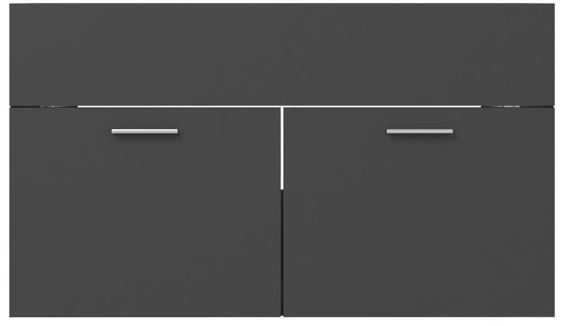 Комплект мебели для ванной VLX, серый, 35.5 x 80 см x 46 см