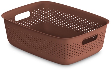 Hoiukorv, esemete hoidmiseks Orplast OpenStore, 10 l, punane, 39 x 29 x 13 cm