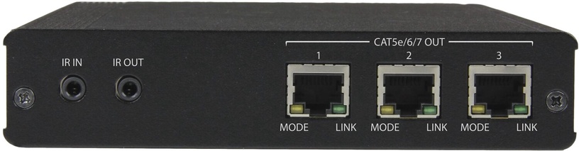 Раздатчик видеосигнала StarTech 3-Port HDBaseT Extender Kit with 3 Receivers - 1x3 HDMI over CAT5e Splitter - Up to 4K, 4096 x 2160
