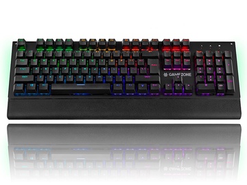 Клавиатура Tracer GameZone Prisma RGB EN, черный