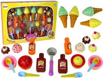 Наборы для игровой кухни, набор сладостей Lean Toys Cake Series Sweet Treats, многоцветный