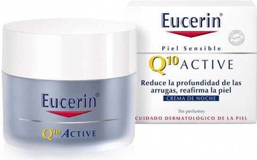 Nakts krēms Eucerin Q10 Active, 50 ml, sievietēm