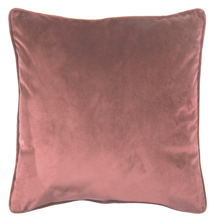 Dekoratiivne padi Domoletti Velvet, roosa, 450 mm x 450 mm