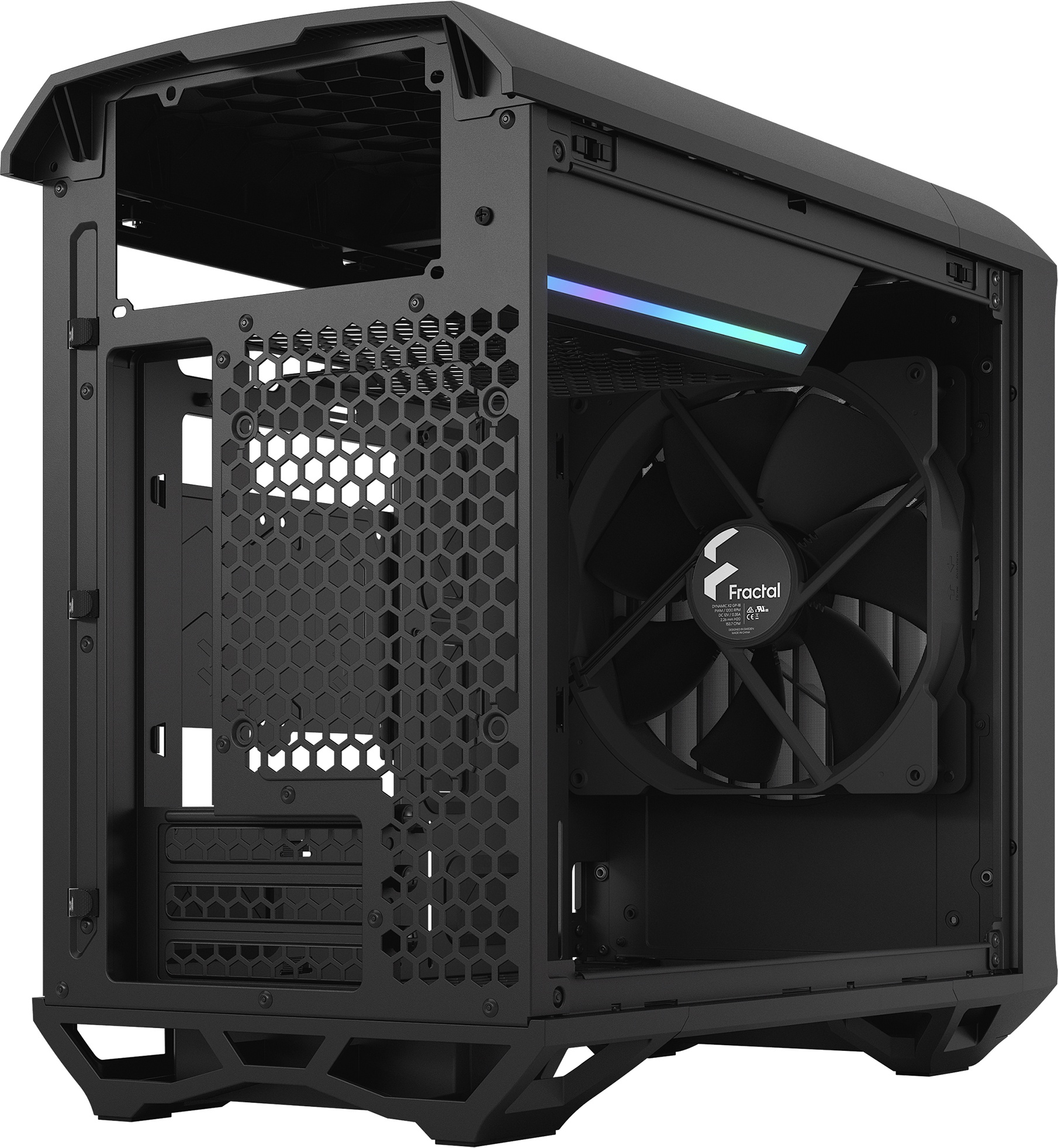 Корпус компьютера Fractal Design Torrent Nano TG Dark Tint, черный -  Ksenukai.lv