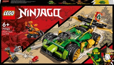 Konstruktor LEGO Ninjago Lloydi võidusõiduauto EVO 71763, 279 tk