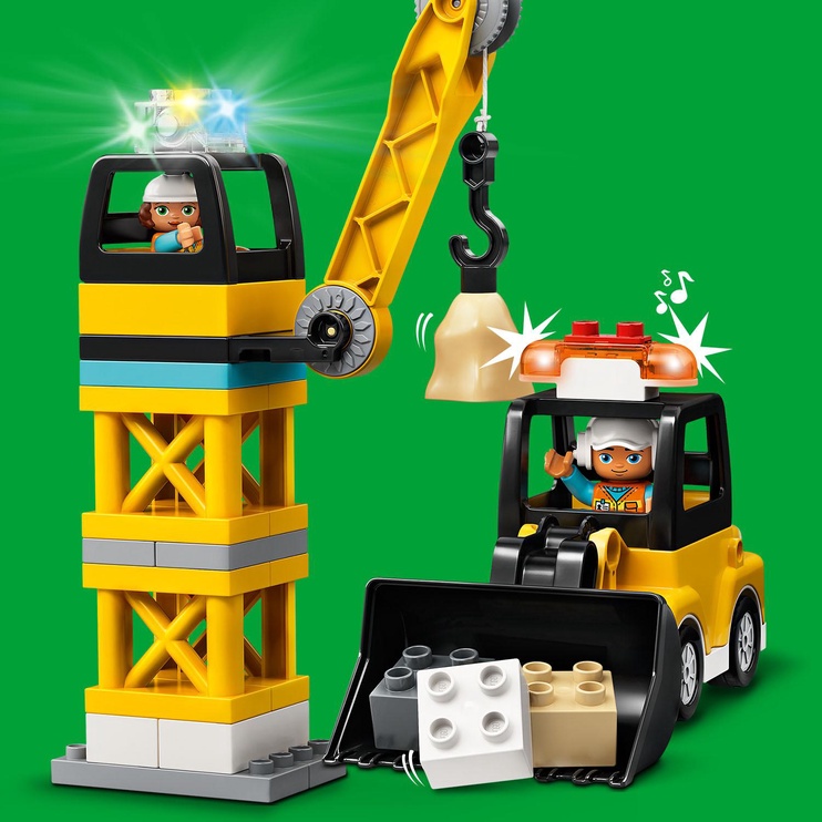 Konstruktors LEGO DUPLO® Celtnis un būvlaukums 10933, 123 gab.