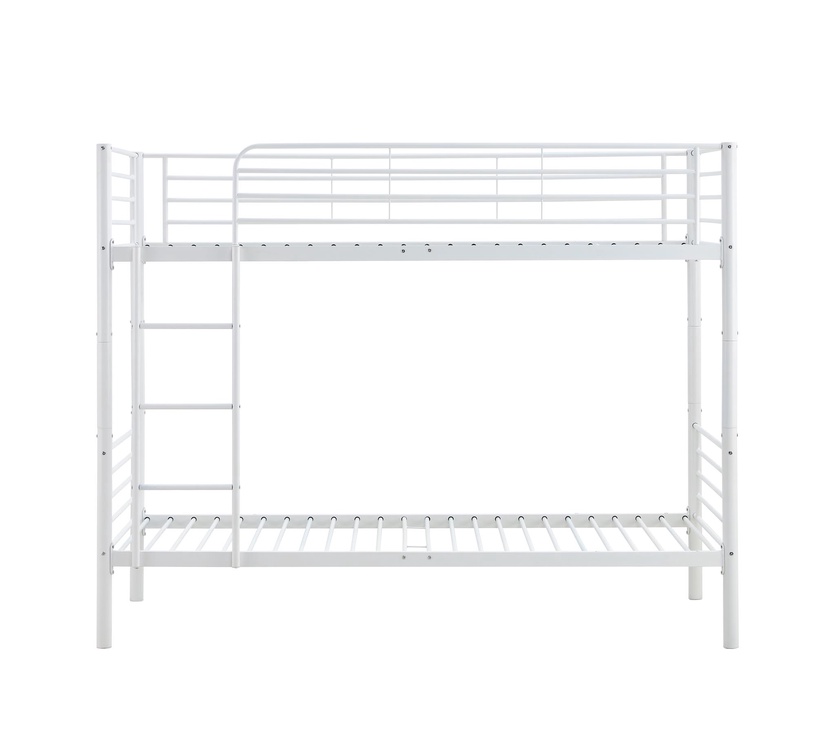 Кровать двухэтажная Bunky, белый, 90 x 200 cm, без ящика для постельных принадлежностей, без матраса