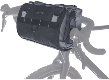 Велосипедная сумка Kellys Aura Bag, нейлон/600d полиэстер, черный/серый