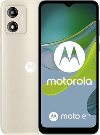 Mobiiltelefon Motorola Moto E13, kreemjasvalge, 2GB/64GB