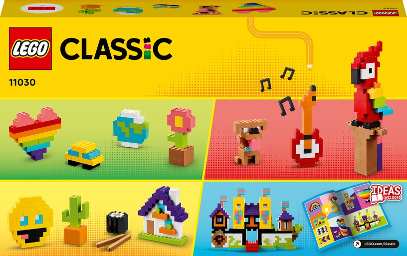 Конструктор LEGO Classic Много кубиков 11030