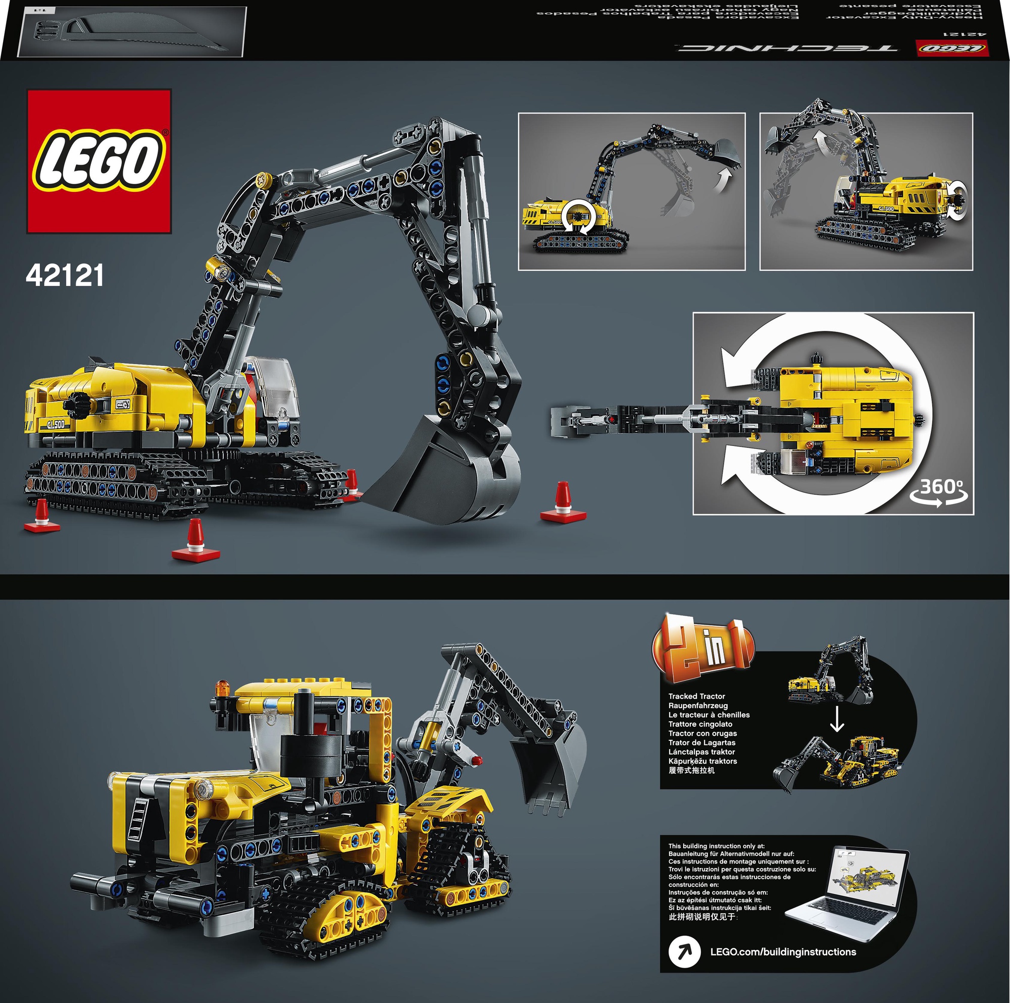 lego technic 42121 excavator