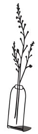 Декоративный сувенир Mioli Decor Flowerpot 7, черный, 12 см x 45 см