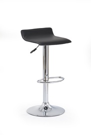 Барный стул H1, черный, 40 см x 39 см x 58 - 80 см