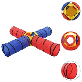 Intelektuāla rotaļlieta VLX Play Tunnel 91797, zila/sarkana/dzeltena