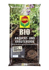 Substraat idudele/maitsetaimedele Compo, 5 l