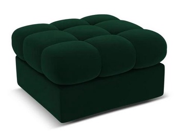 Pufs Micadoni Home Justin Velvet, zaļa, 60 cm x 60 cm x 38 cm