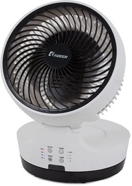 Вентилятор Verk Group Folding Fan KYT-20XH, белый/черный, 60 Вт (поврежденная упаковка)