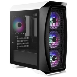 Kompiuterio korpusas AeroCool Aero One Mini Frost, balta/juoda