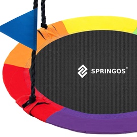 Качели Springos NS028, 14 см, черный/многоцветный