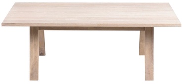 Журнальный столик A-Line 61446, светло-коричневый, 70 см x 130 см x 45 см