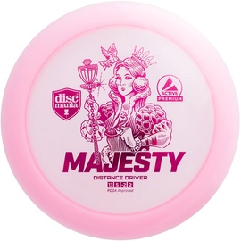 Lendav taldrik Discmania Active Premium Majesty 13/5/-2/2, roosa