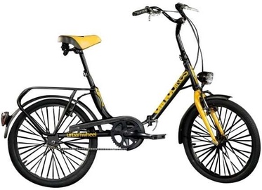Велосипед складная Aurelia Folding, 20 ″, 17" (41.91 cm) рама, черный/желтый