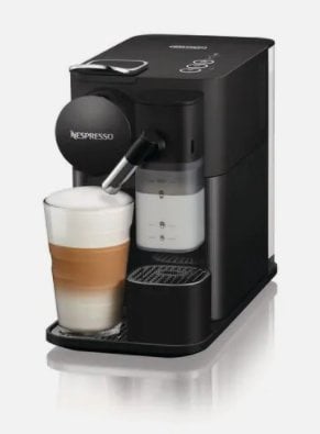 Kapsulas kafijas automāts De'Longhi Lattissima One EN510.B, melna