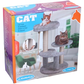 Когтеточка для кота Pet Toys, 400 мм x 400 мм x 620 мм