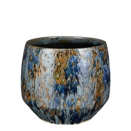 Vazonas Mica Harris 1138244, keramika, Ø 25 cm, mėlynas