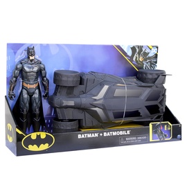 Фигурка-игрушка Batman +Batmobile