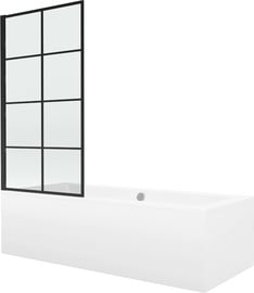 Vann Mexen Cube 550517080X9308007077, 800 mm x 1700 mm x 390 mm, ristkülik