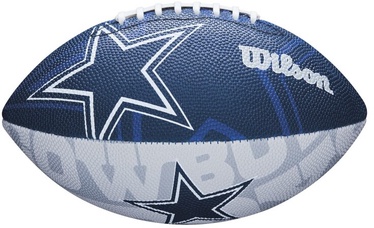 Kamuolys, amerikietiškojo futbolo Wilson NFL Team Logo Dallas Cowboys Junior