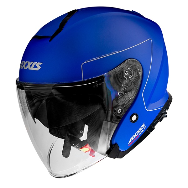 Motocikla ķivere Axxis Mirage SV Solid, XS, zila