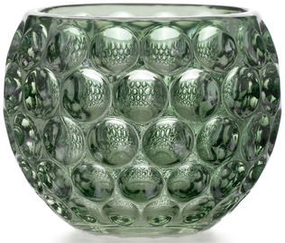 Svečturis AmeliaHome Gijon 58870, stikls, Ø 11 cm, zaļa
