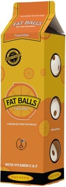 Florbola bumbiņa Fat Pipe Fat Balls, balta, 3 gab.