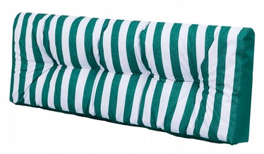 Подушка Hobbygarden Leo Long Back LEDZZP12, белый/зеленый, 40 x 120 см