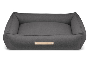 Кровать для животных Labbvenn Movik L, серый, 1180 мм x 990 мм