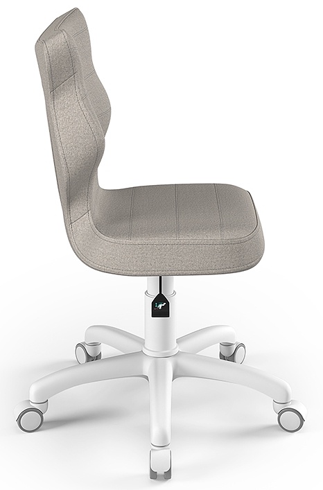Bērnu krēsls Petit White MT03 Size 3, balta/pelēka, 550 mm x 715 - 775 mm