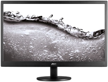 Monitor AOC E2270SWN, must, 21.5" (kahjustatud pakend)