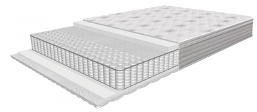 Matracis Sendeko High Pocket Spring Air XL, 200 cm x 800 cm, vidēja cietība