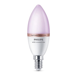 Светодиодная лампочка Philips Wiz LED, многоцветный, E14, 4.9 Вт, 470 лм
