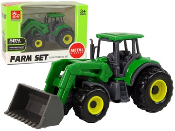 Žaislinis traktorius Lean Toys Farm Set 14820, žalia