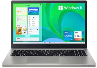 Sülearvuti Acer Aspire Vero AV15-51-56A1, Intel® Core™ i5-1155G7, 8 GB, 256 GB, 15.6 "