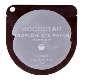 Acu maska sievietēm Kocostar Tropical Eye Patch Coconut, 3 g