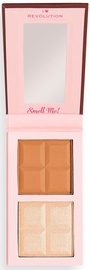 Kontuuripaletid Makeup Revolution London I Heart Revolution Chocolate Contour Light, 9 g